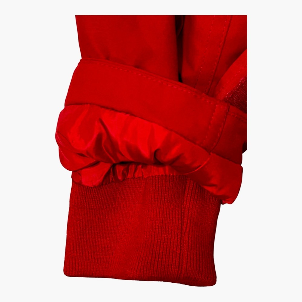 Lands' End Expedition Down Parka Jacket Women's XL PETITE 18P Red Hood NWOT - Picture 10 of 16